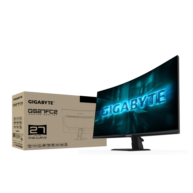 מסך גיימינג קעור Gigabyte 27